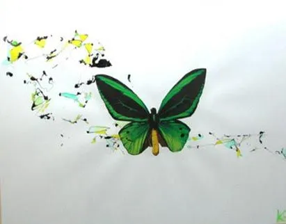 WHISPERS: ARTE. Basic_B. “Fugacidad. Las mariposas sólo viven un día".