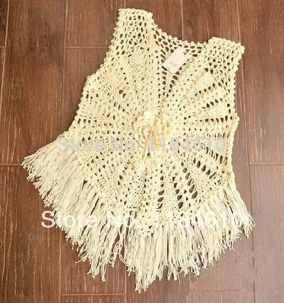 White Crop Tank Top Crochet Halter Top Pineapple Pattern-in Tank ...