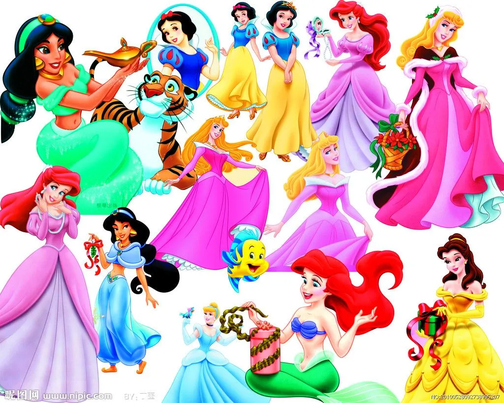 Disney Princess Christmas Clipart Images & Pictures - Becuo