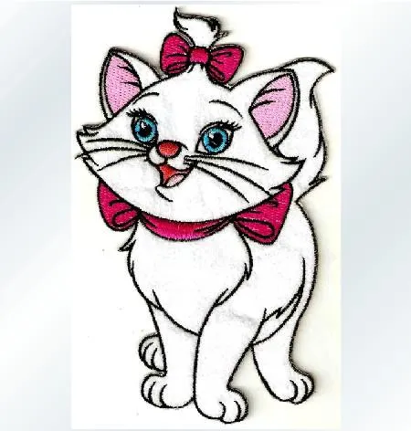 Wholesale Patches - Buy ~X Embroidered Red Bowknot Mary Cat Iron ...