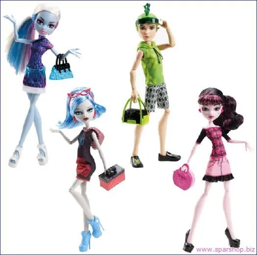 Wiccans: Monster High: Travel dolls (