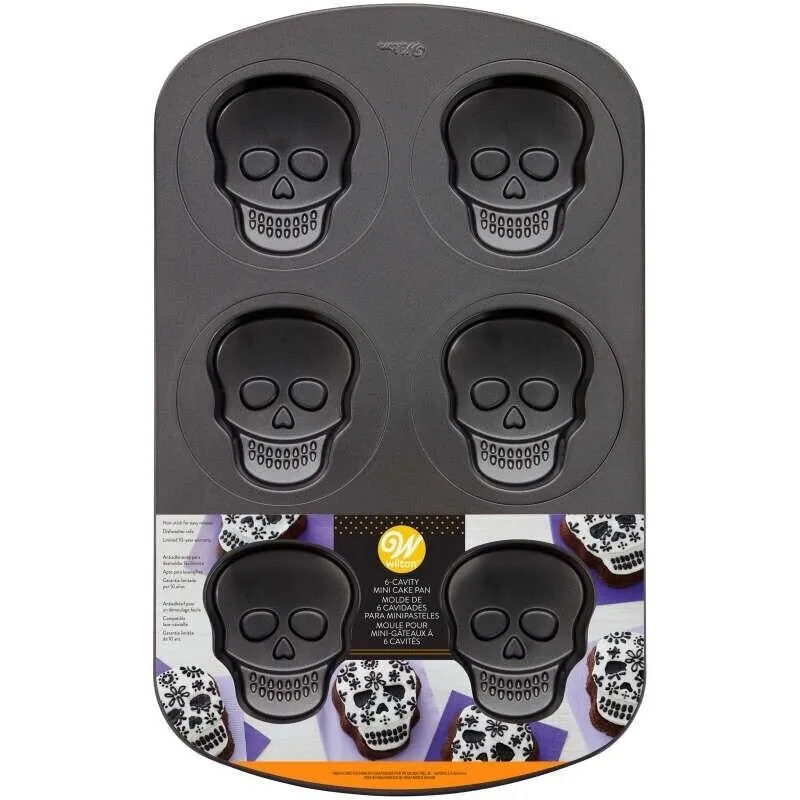 WILTON 2105-0-0738 Molde Mini Calaveras 6 Cav