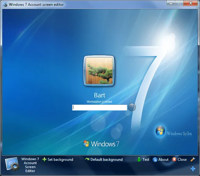 Windows 7 Account Screen Edition – Cambia la pantalla de inicio ...