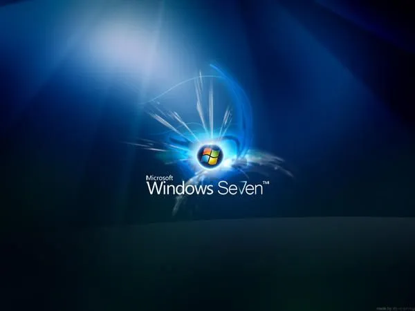 Windows Seven Glow Wallpaper by ~dj-corny on deviantART