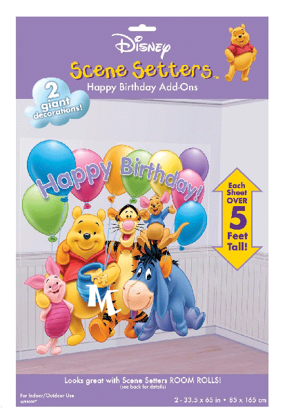 fiestas tematicas fiestas infantiles winnie the pooh escena para la ...