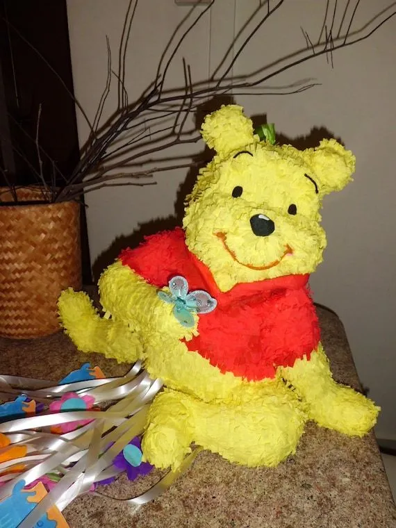 Winnie the Pooh Pinata customised order by PinataShop on Etsy