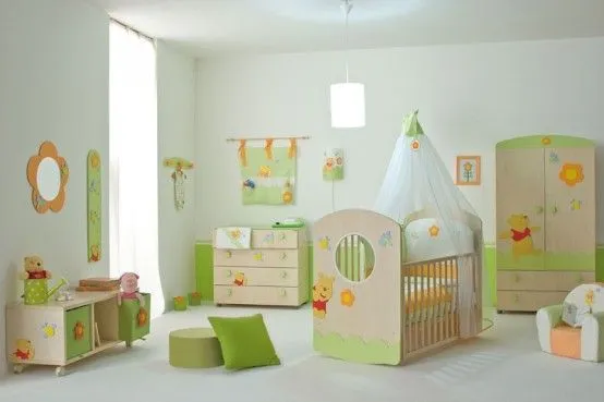  Home Designs: Dormitorios para bebes inspirados en Winnie the Pooh ...