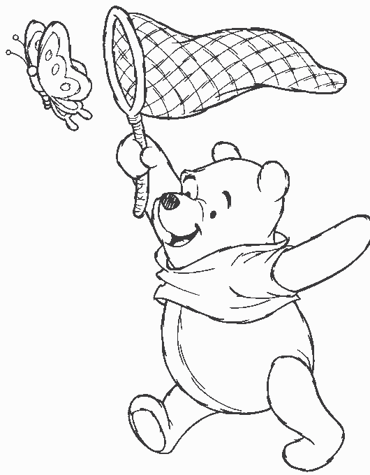 Winnie The Pooh 4, disegni per bambini da stampare e colorare, by ...