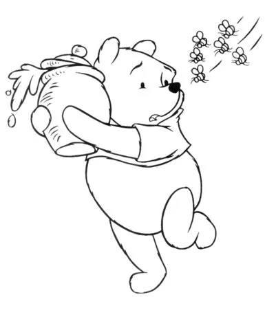 Winnie The Pooh coloring pages | Super Coloring - Part 4