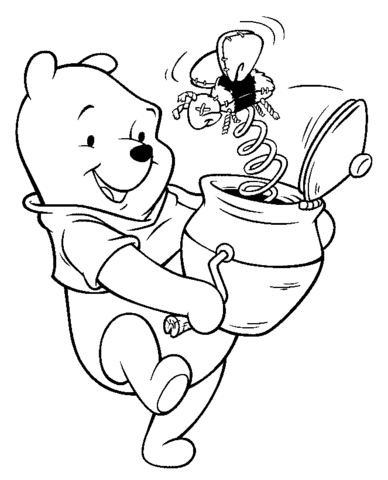 Winnie The Pooh coloring pages | Super Coloring - Part 4