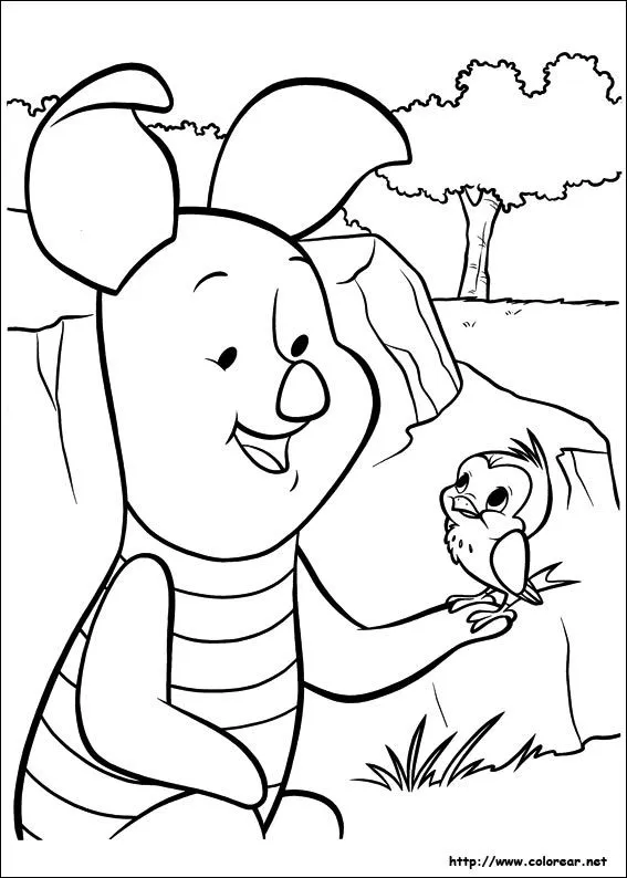 Dibujos de piglet bebé para colorear - Imagui