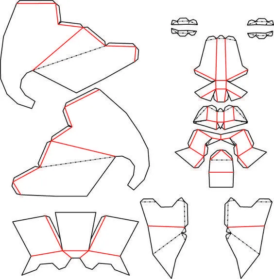 wintercroft masks plantillas gratis - Buscar con Google | Paper mask  template, Feather crafts, Paper crafts