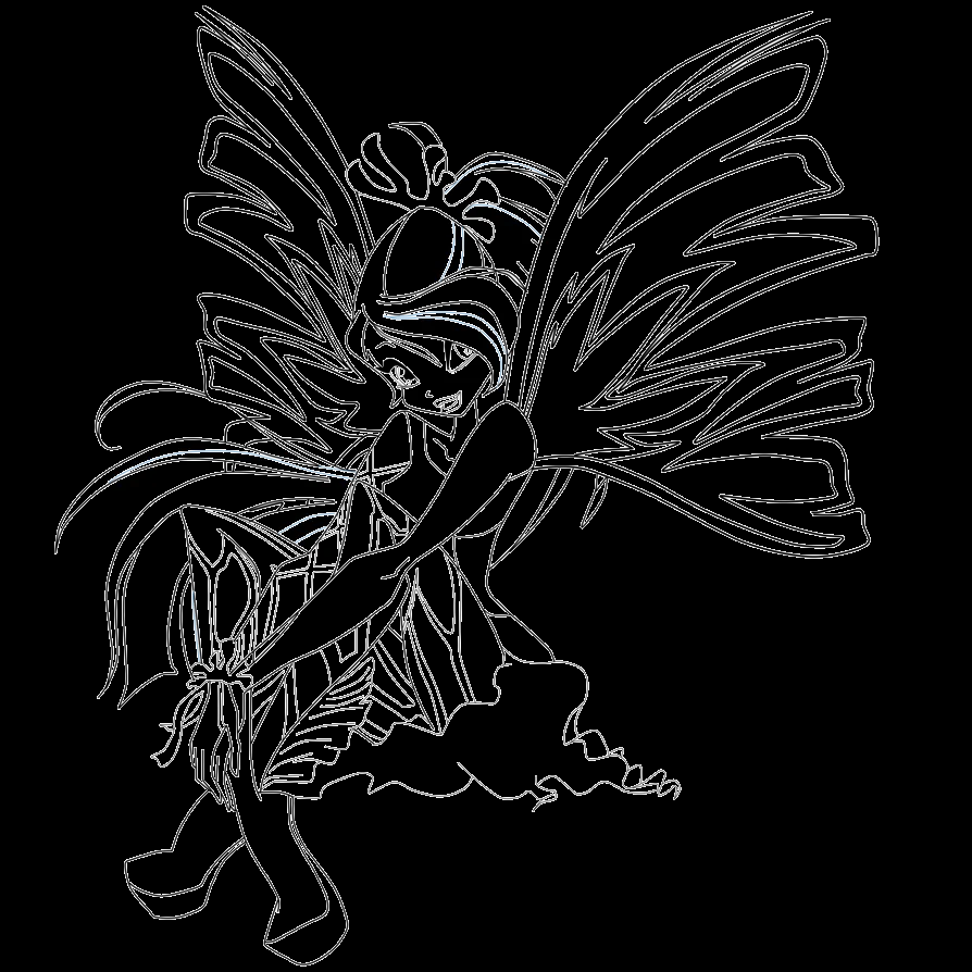 Winx Club Sirenix para colorear!