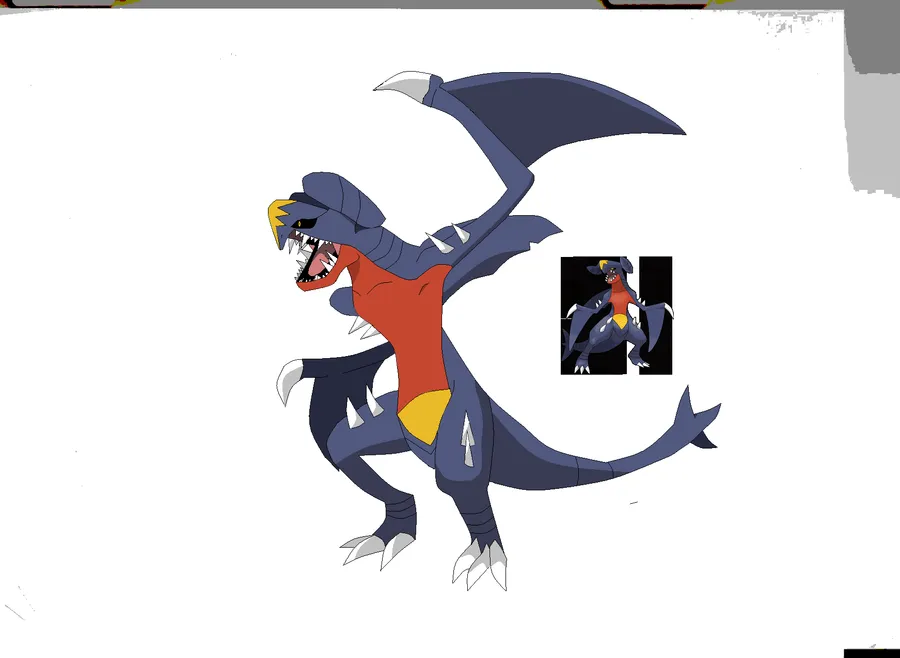  ... wip work in progress de mi pokemon no legendario favorito garchomp