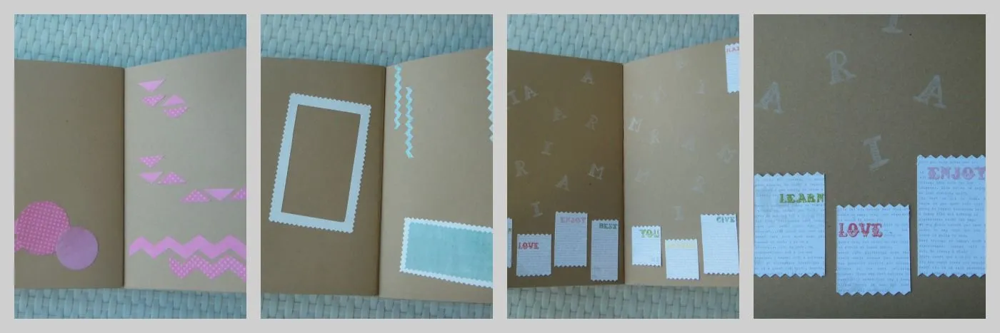 wok de ideas*: Scrapbook. Album recién nacido