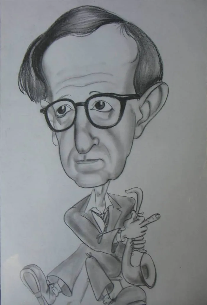 Woody Allen Lápiz