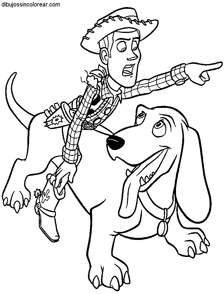 Woody dibujos para colorear - Imagui