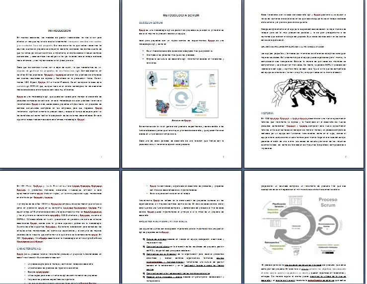 TRABAJO EN WORD LA METODOLOGIA SCRUM