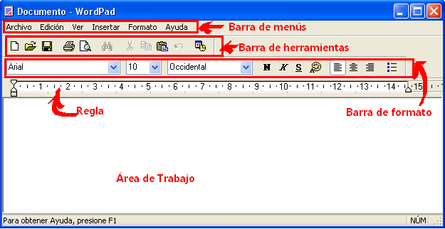 WORDPAD | Taller de Informática