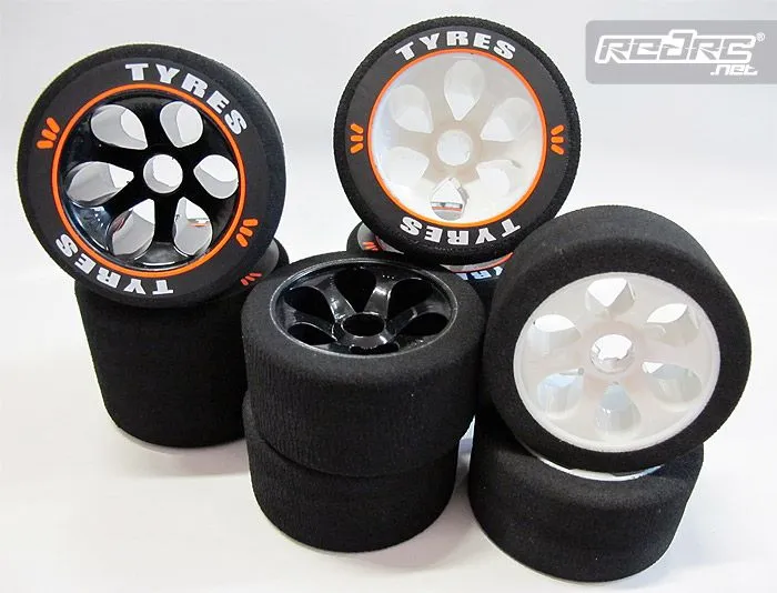 World Racing Car foam tires » Red RC – RC Car News