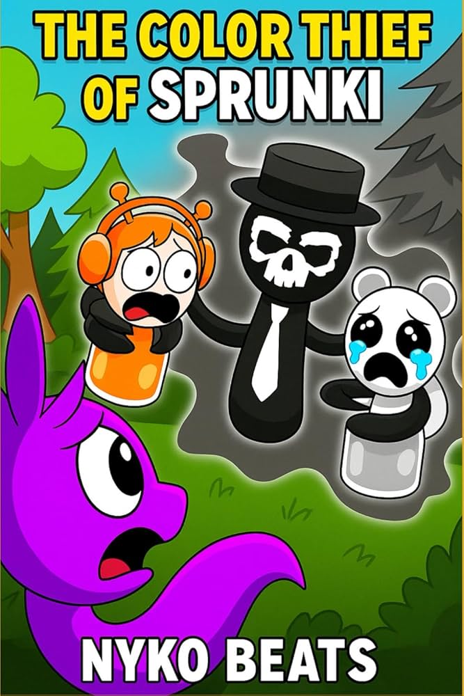 The World of Sprunki Vol 5: The Color Thief of Sprunki: Nyko Beats: 9798284606858: Amazon.com: Books
