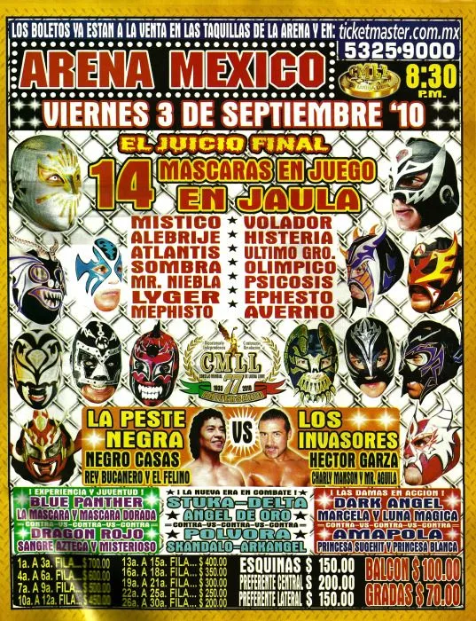 No es wrestling, es Lucha Libre : hoy se celebra el 77 Aniversario ...