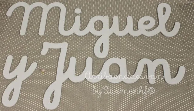 ARRIBAENELDESVANbyCarmenhf ® decoración infantil personalizada ...