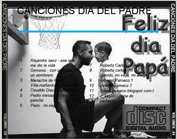 www.palaciodelayer.blogspot.com: CANCIONES PARA EL DIA DEL PADRE ...