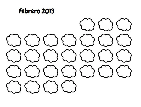 www.sbslanguageresources.com: Calendario para colorear Febrero 2013