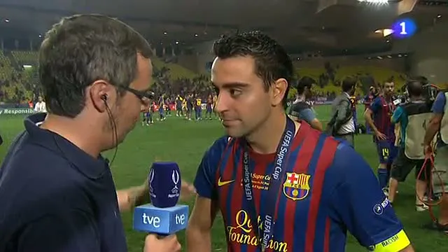 Xavi: "Queda margen para más títulos", Champions League - RTVE.es ...