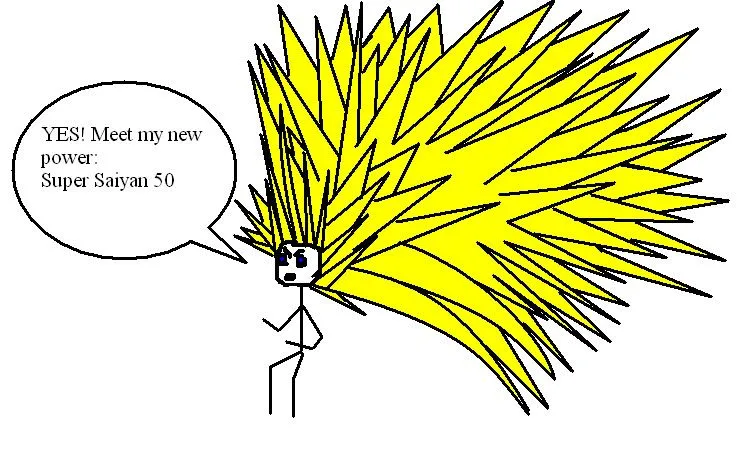 XD Super Saiyan 50 by awekan on DeviantArt