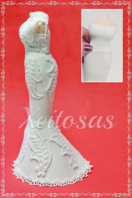 Xeitosas : Avance vestido para fofucha novia