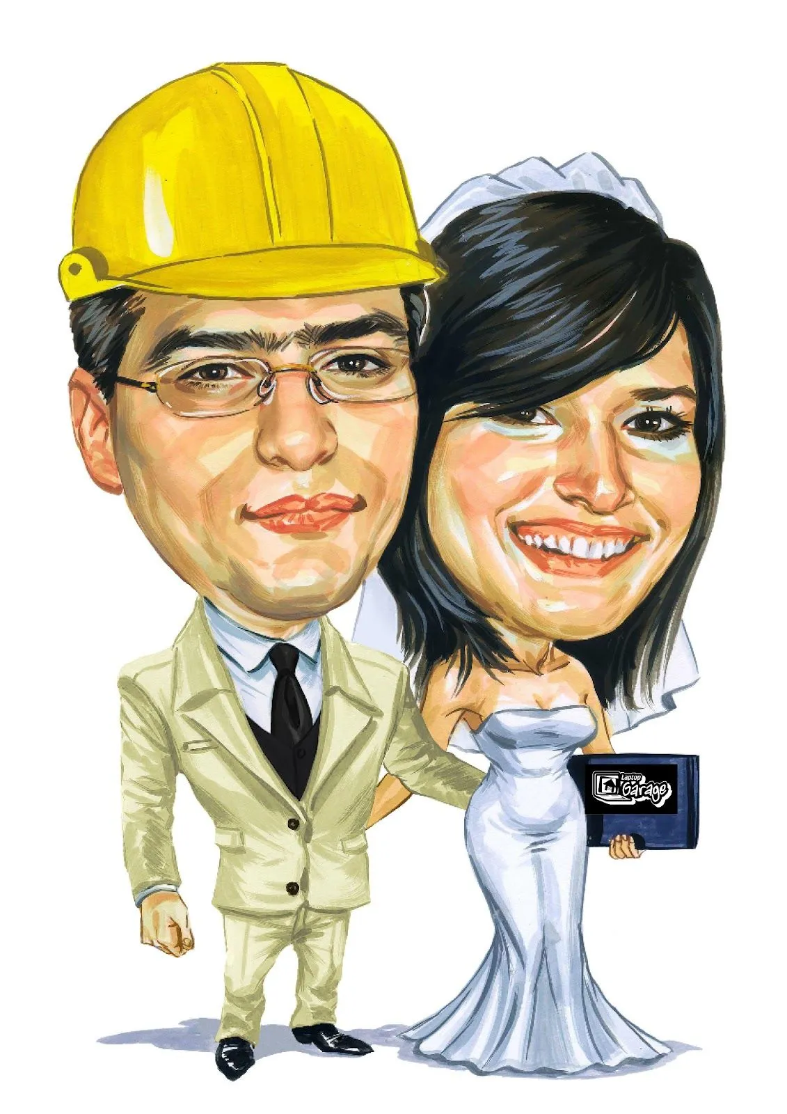 Yaritza Madera Creaciones: Caricaturas de Bodas