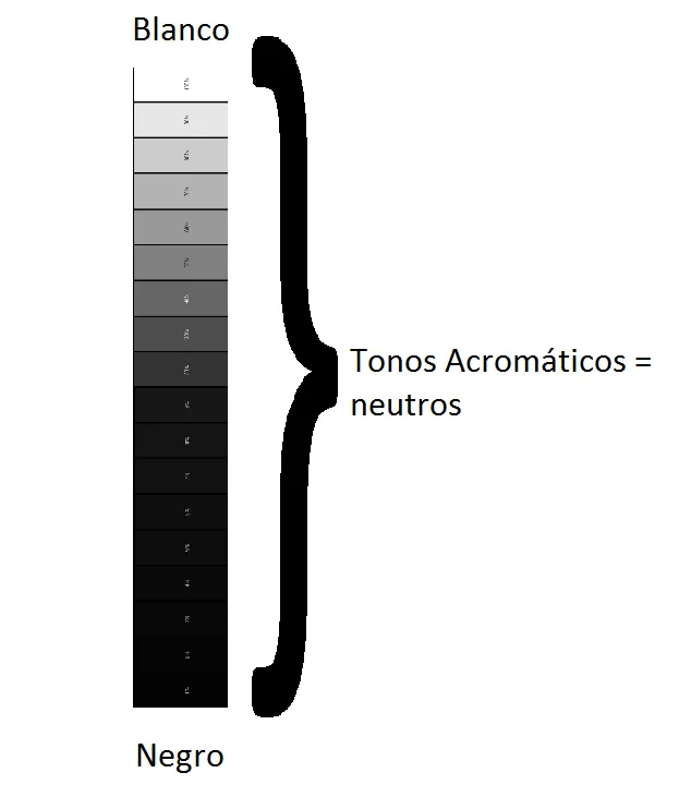 Yendry Salas: Escala de valores de grises