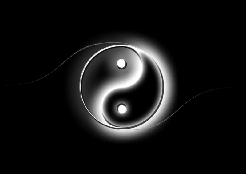 Ying yang 3D - Imagui