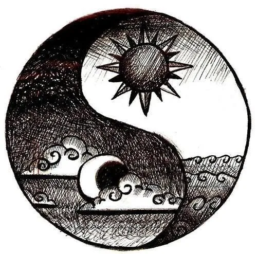 yin yang on Pinterest | Yin And Yang, Yin Yang Tattoos and Two Wolves