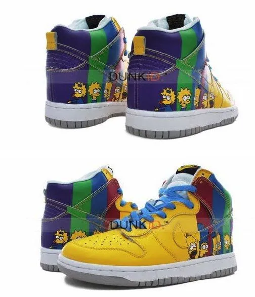 Yonomeaburro: Las Nike de Los Simpson para el Dia del Orgullo Gay ...