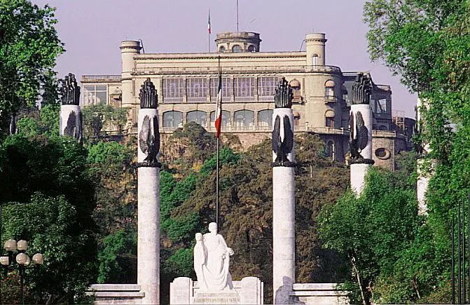 Castillo de chapultepec dibujado - Imagui