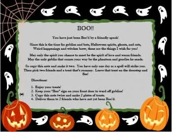 You've Been Boo'd {Activities for Kids