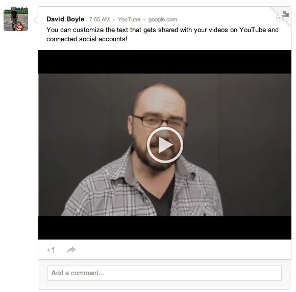 YouTube Creator Blog: Improved video sharing to YouTube, Google+ ...