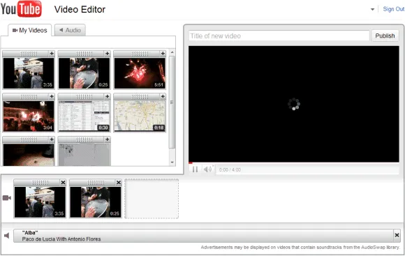 YouTube Video Editor