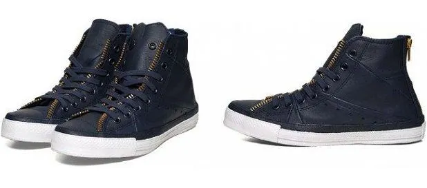 Nuevas zapatillas Converse Chuck Taylor Hi Zipper x Schott NYC