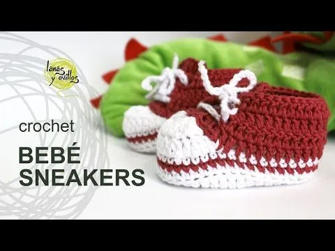 Como hacer zapatillas de crochet para bebé - Simple Crochet