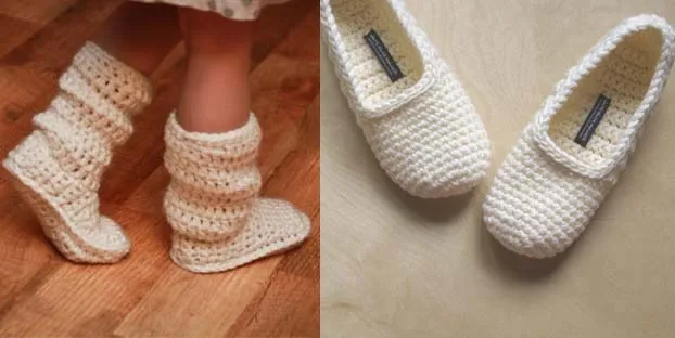 Zapatillas de crochet | Comparte Mi Moda