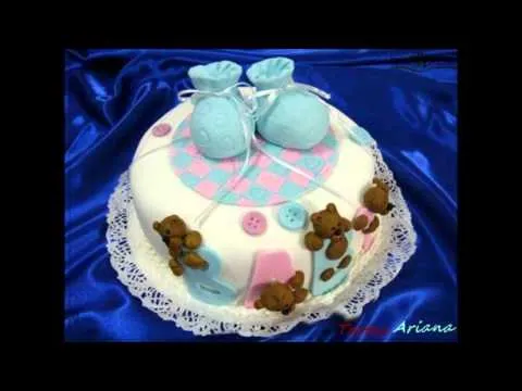 IDEAS PARA BABY SHOWER, COMO HACER UN PASTEL CON PANALES ...