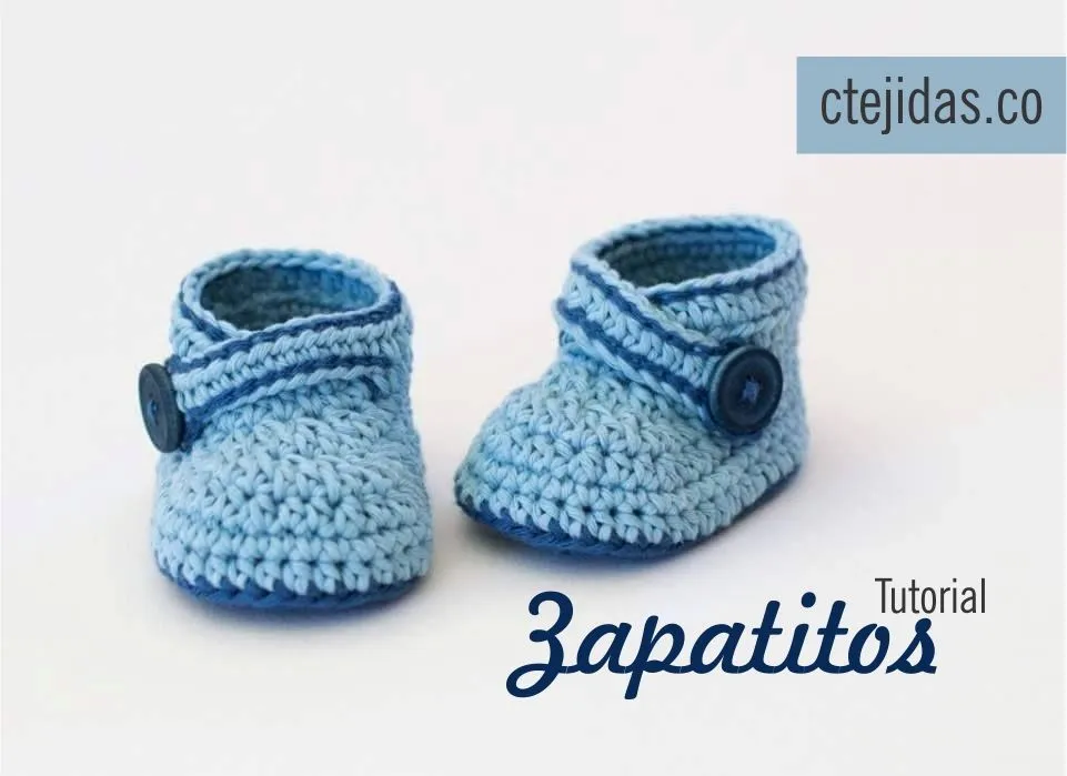 Zapatitos a Crochet - FotoTutorial | Confecciones varias ...