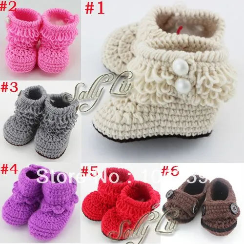 Botines para bebé en crochet - Imagui