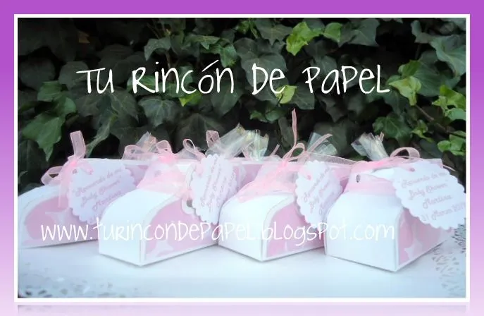 Souvenirs " Zapatitos para Baby Shower"