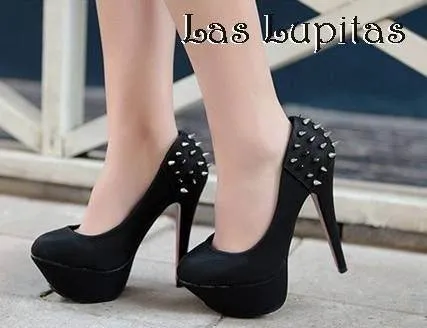 Zapatos De Tacón Alto Negro | AquiModa.com: vestidos de boda ...