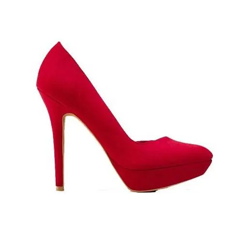 Zapatos de tacón rojo, luce tus pies con un color fuerte | Moda ...